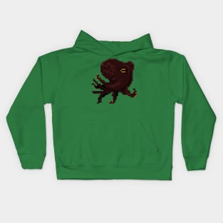 Octopus pixel Kids Hoodie